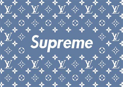 supreme x lv blue|supreme x louis vuitton queue.